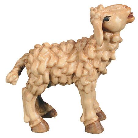 Agnello in legno dacero - 14.0 cm