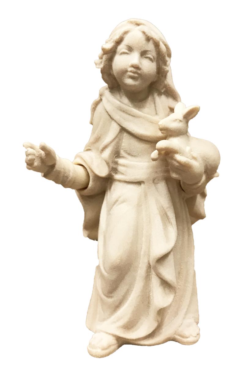 Giovane pastorella con coniglio - 56.0 cm