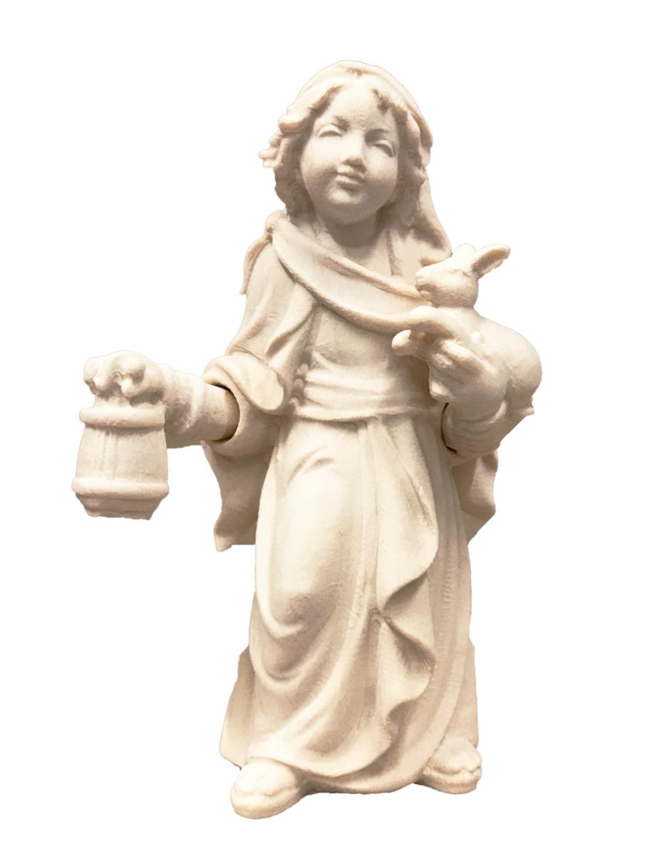 Pastorello con lanterna e lepre - 6.0 cm