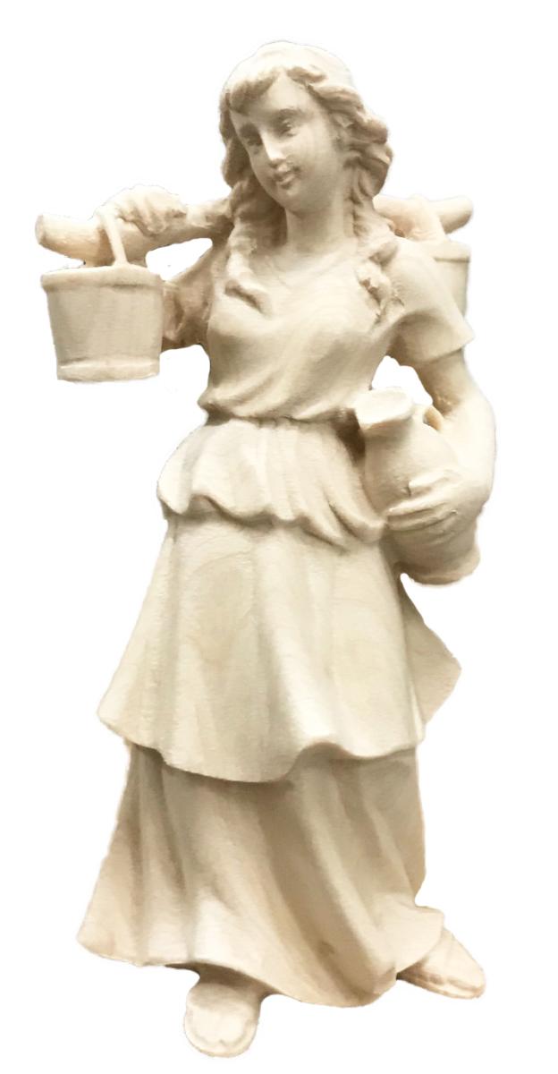 Pastorella con brocche d'acqua in spalla - 10.0 cm
