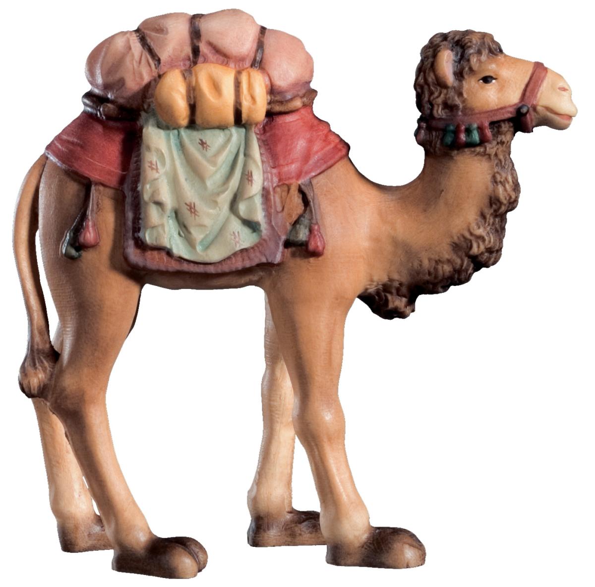Cammello unico con sella e preziosi regali - 8.0 cm