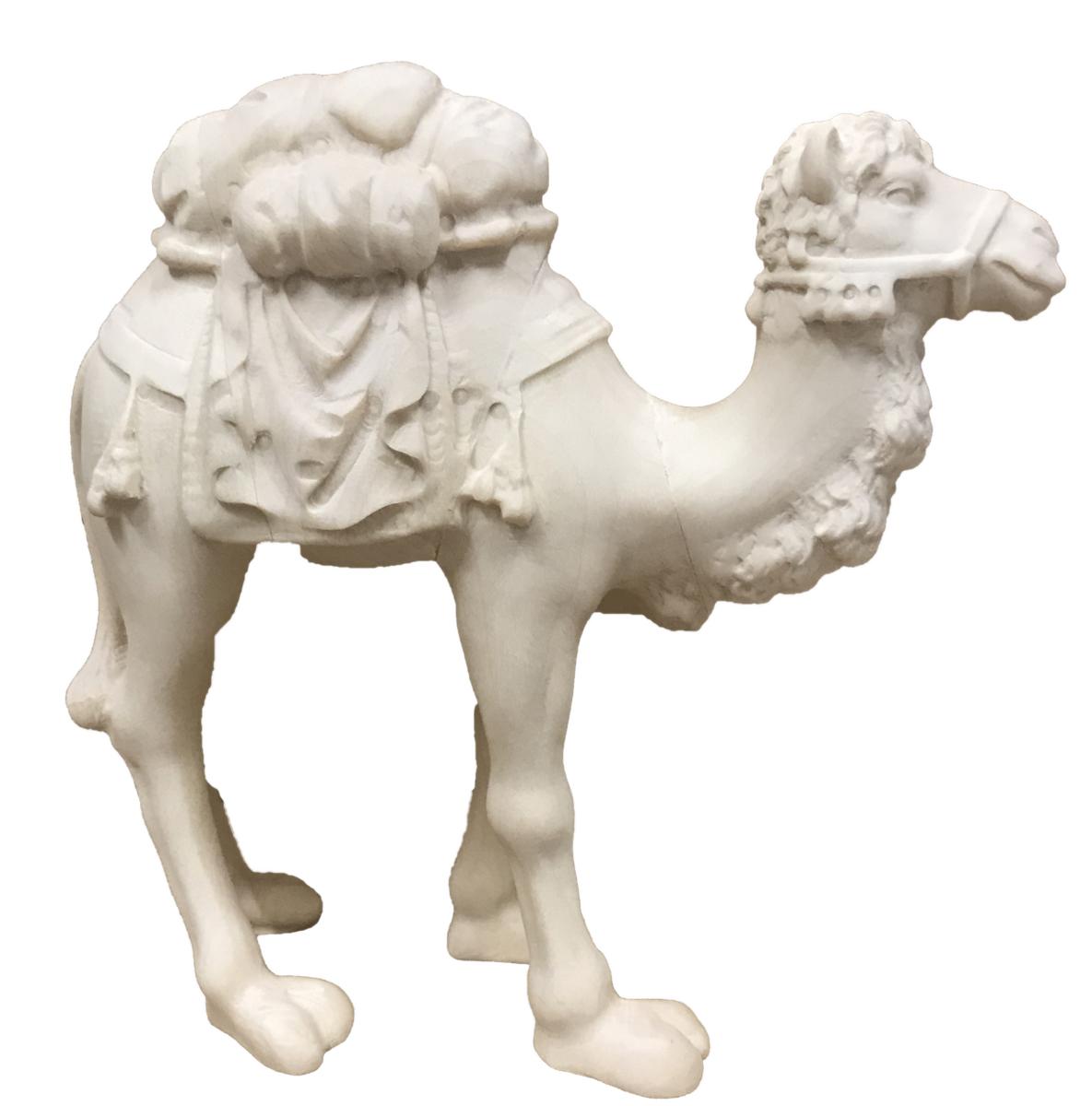 Cammello unico con sella e preziosi regali - 11.0 cm