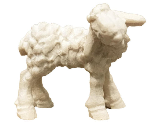 Agnello con capo girato verso destra - 11.0 cm