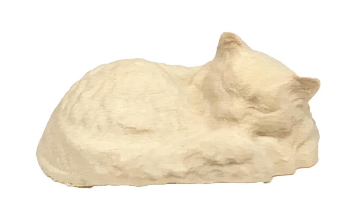 Gattino dorme in legno - 8.0 cm