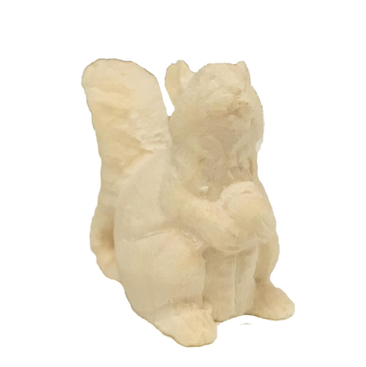 Sagoma scoiattolo in legno - 9.0 cm
