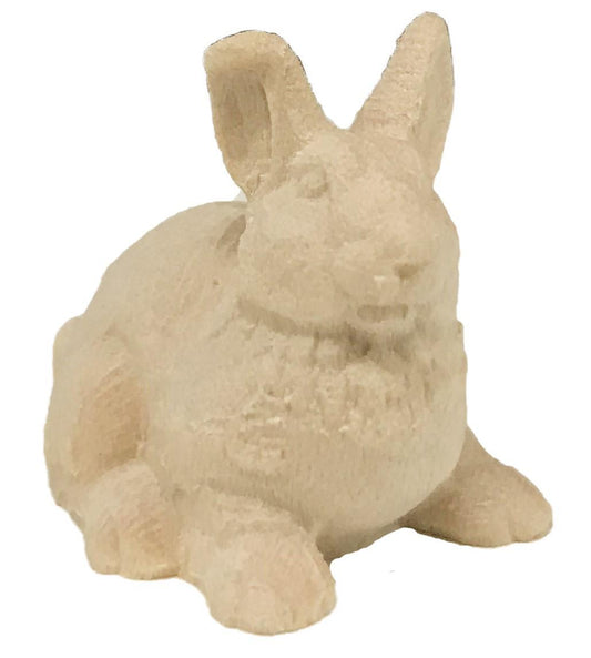 Coniglio di legno - 10.0 cm