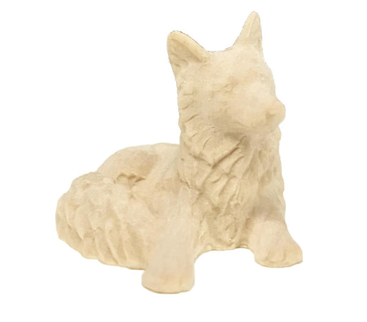 Volpe per presepe in legno - 7.0 cm