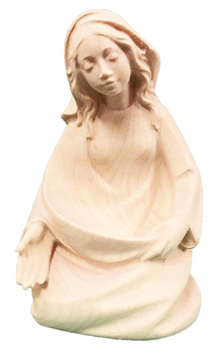 Maria statuina in legno del presepe - 10.0 cm