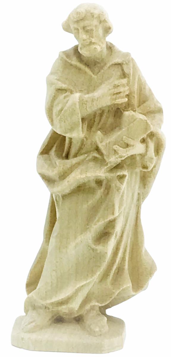 San Giuseppe lavoratore in legno - 10.0 cm