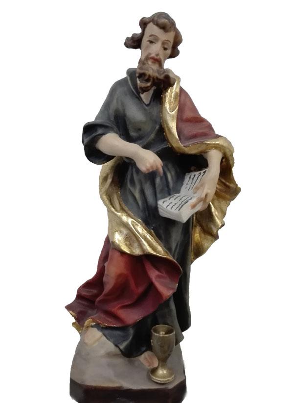 San Giovanni con calice di legno - 60.0 cm