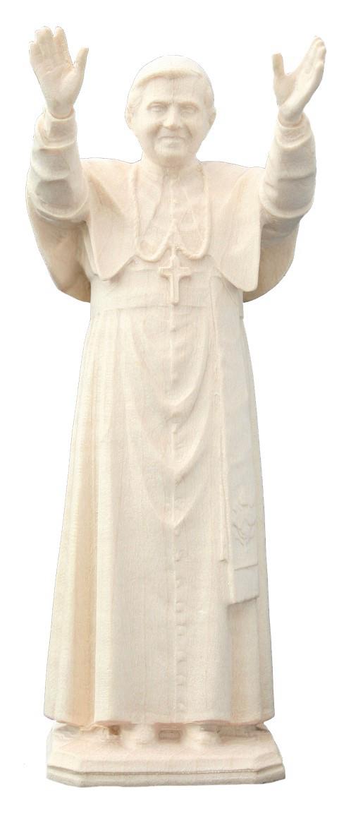 Statua Papa Benedetto XVI in legno - 150.0 cm