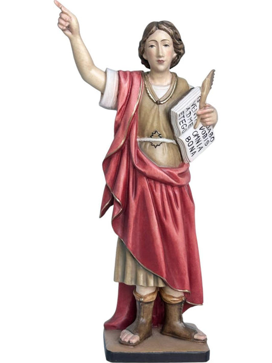 San Pancrazio scolpito in legno - 100.0 cm
