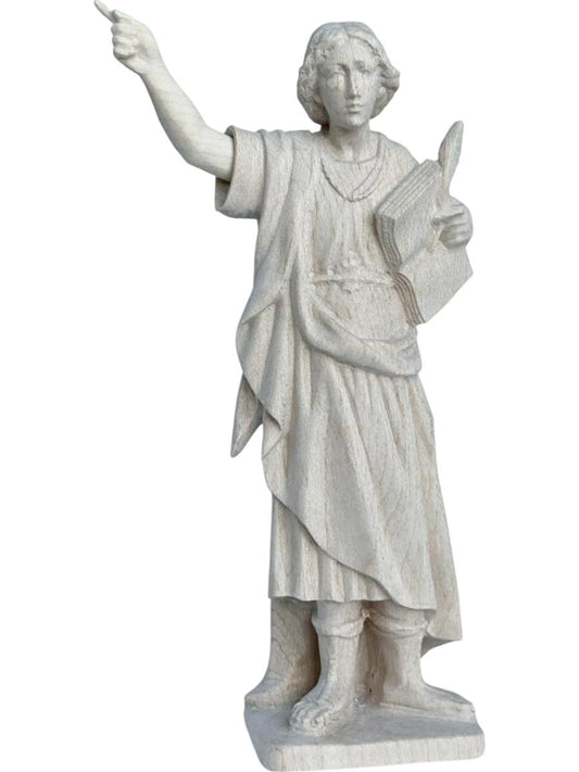 San Pancrazio scolpito in legno - 120.0 cm