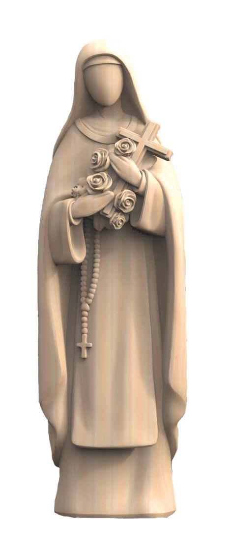 Statua di Santa Teresa di Lisieux - 20.0 cm