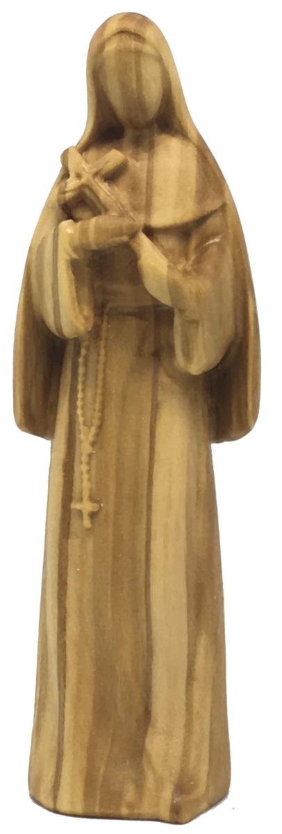 Statua Santa Rita da Cascia design moderno - 10.0 cm
