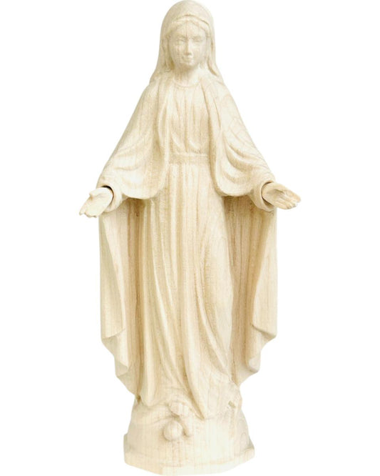 Immacolata statua Miracolosa di legno - 80.0 cm