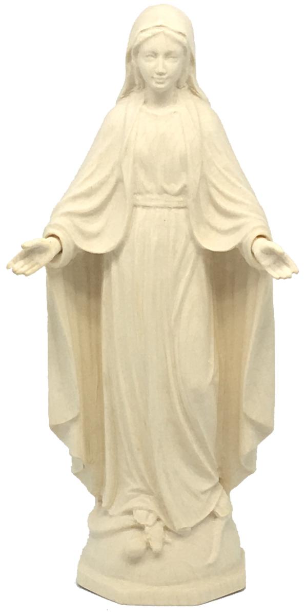 Immacolata statua Miracolosa di legno - 80.0 cm