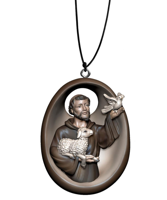 Collana con San Francesco - 1.5 cm