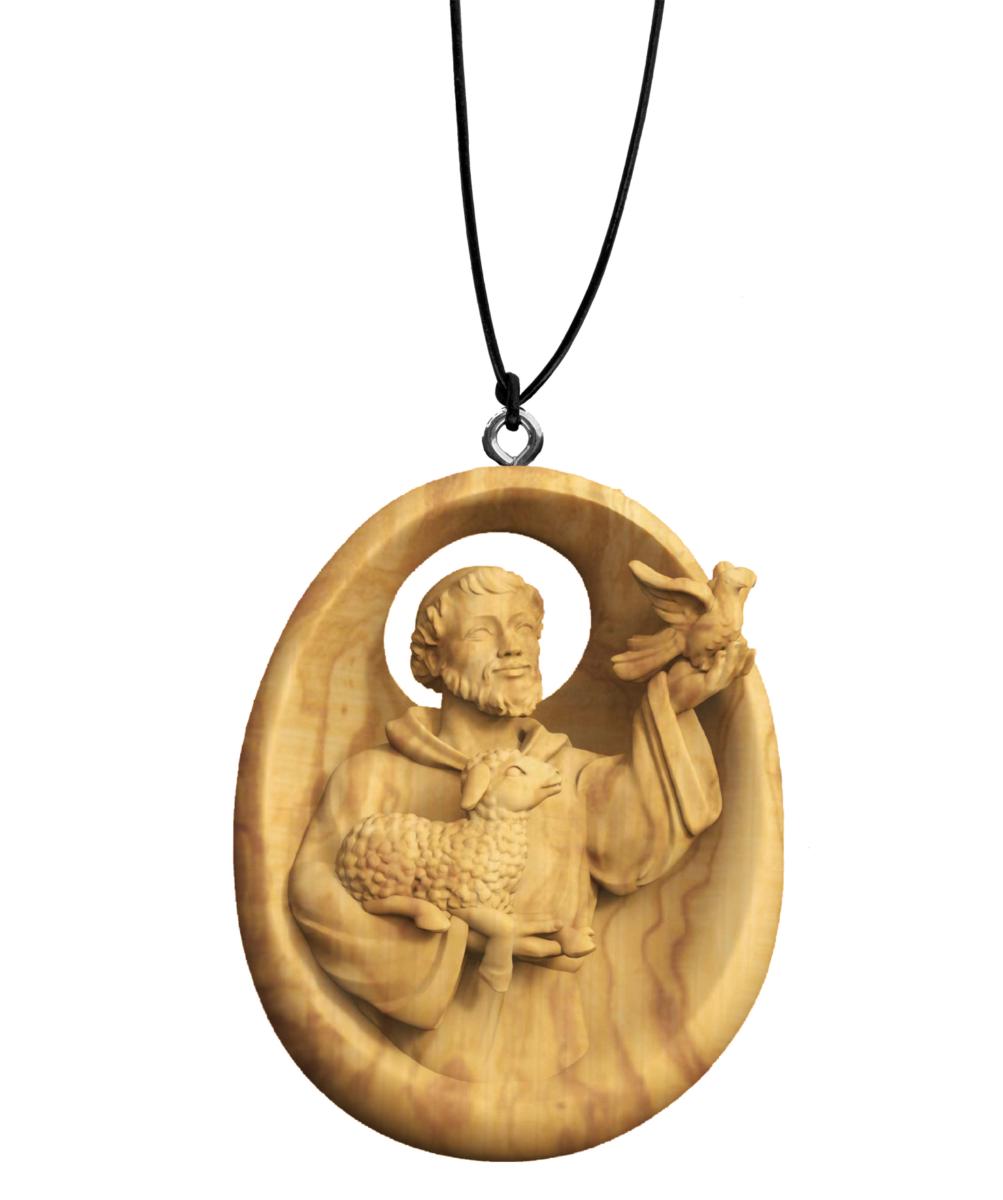 Collana con San Francesco - 1.5 cm