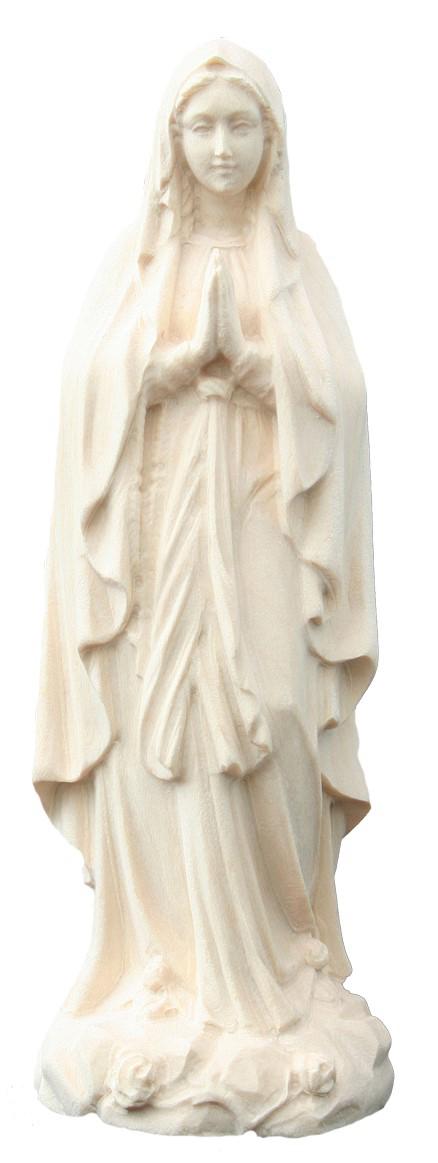 Madonnina di Lourdes in legno - 10.0 cm