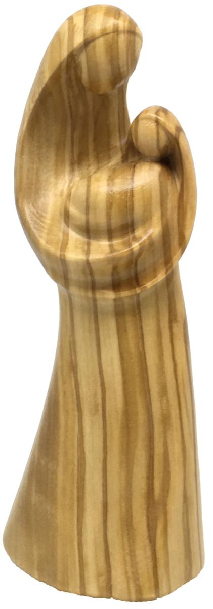 Madonna con Bambino moderna scolpita di legno - 25.0 cm