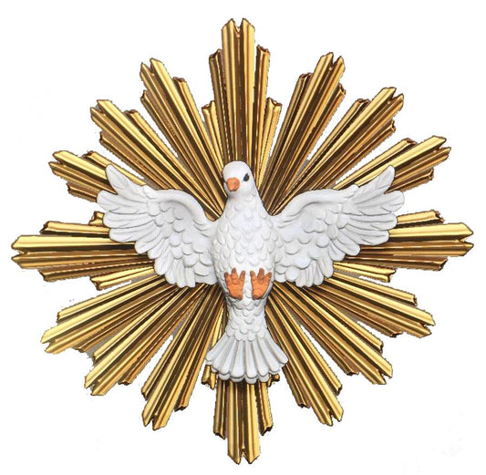 Spirito Santo con raggiera - 8.0 cm