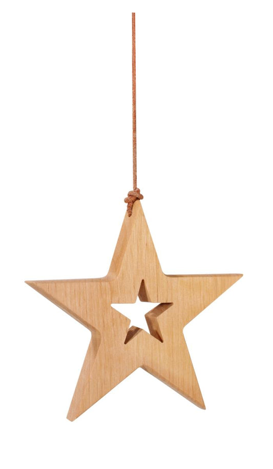 La stella in legno