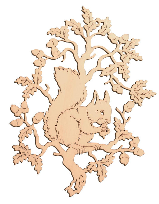 Decorazioni traforate in legno per finestre 12 x 16 cm