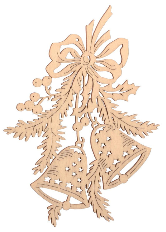 Decorazioni a laser di legno da appendere