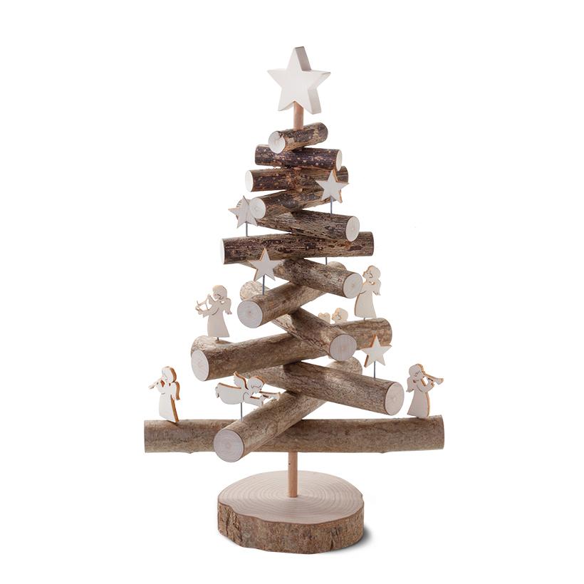 Albero di natale in legno da comporre