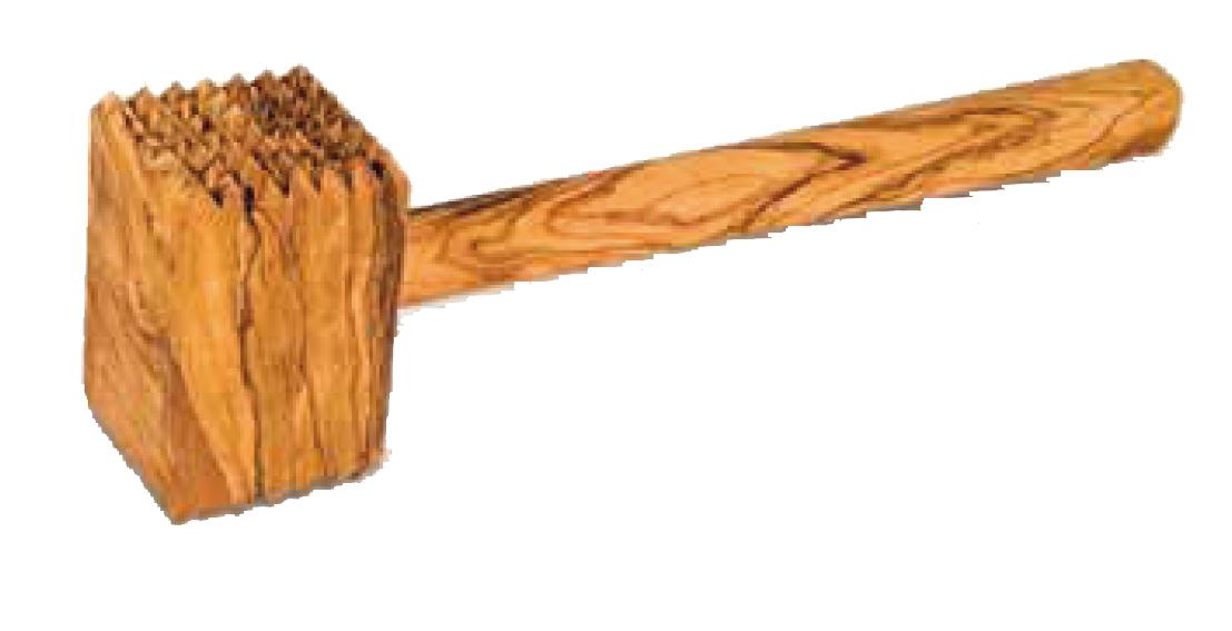 Batticarne in legno dulivo