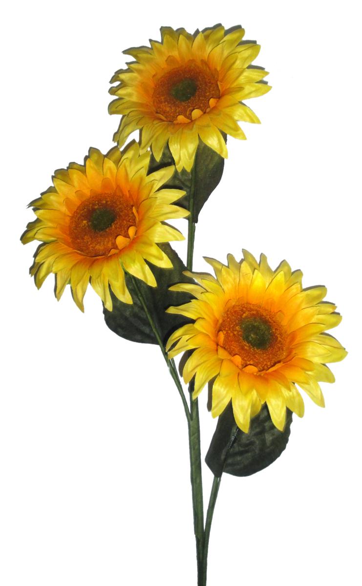 Fiore come Girasole in legno - 80.0 cm