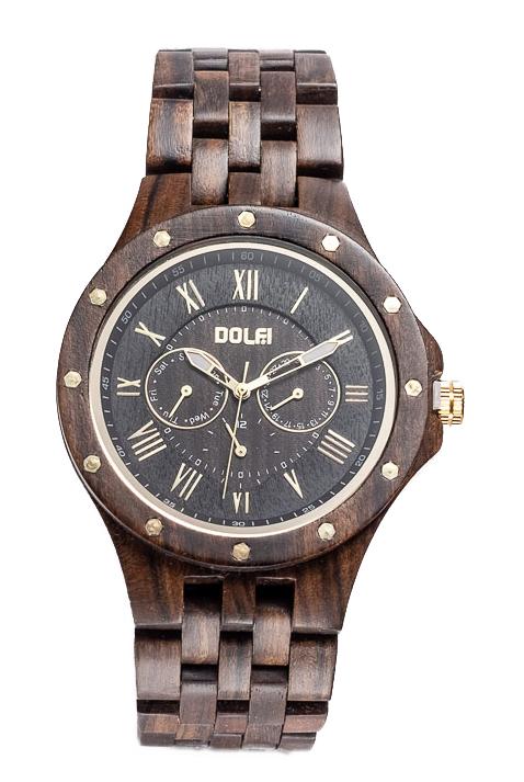 Orologio da polso in legno da uomo Boston